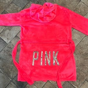 Super cozy pink robe